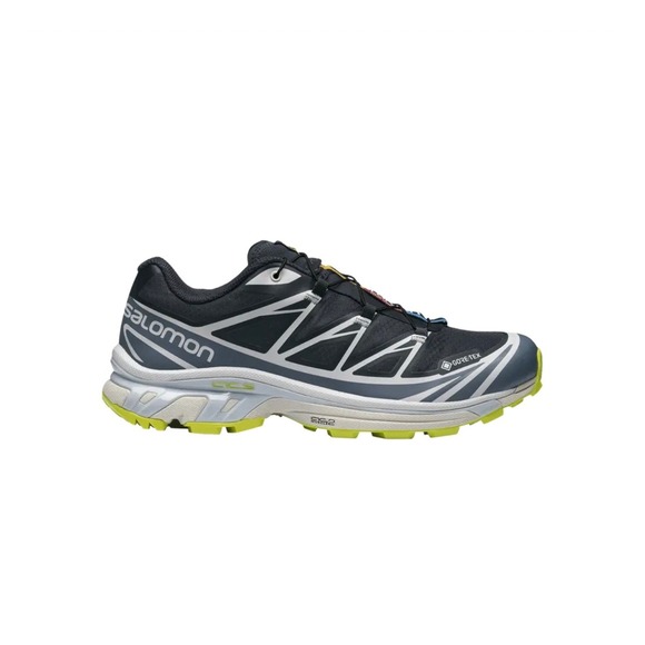 Salomon Other - Salomon XT-6 GORE-TEX Sneakers – Night Sky / Acid Lime – Men's 13